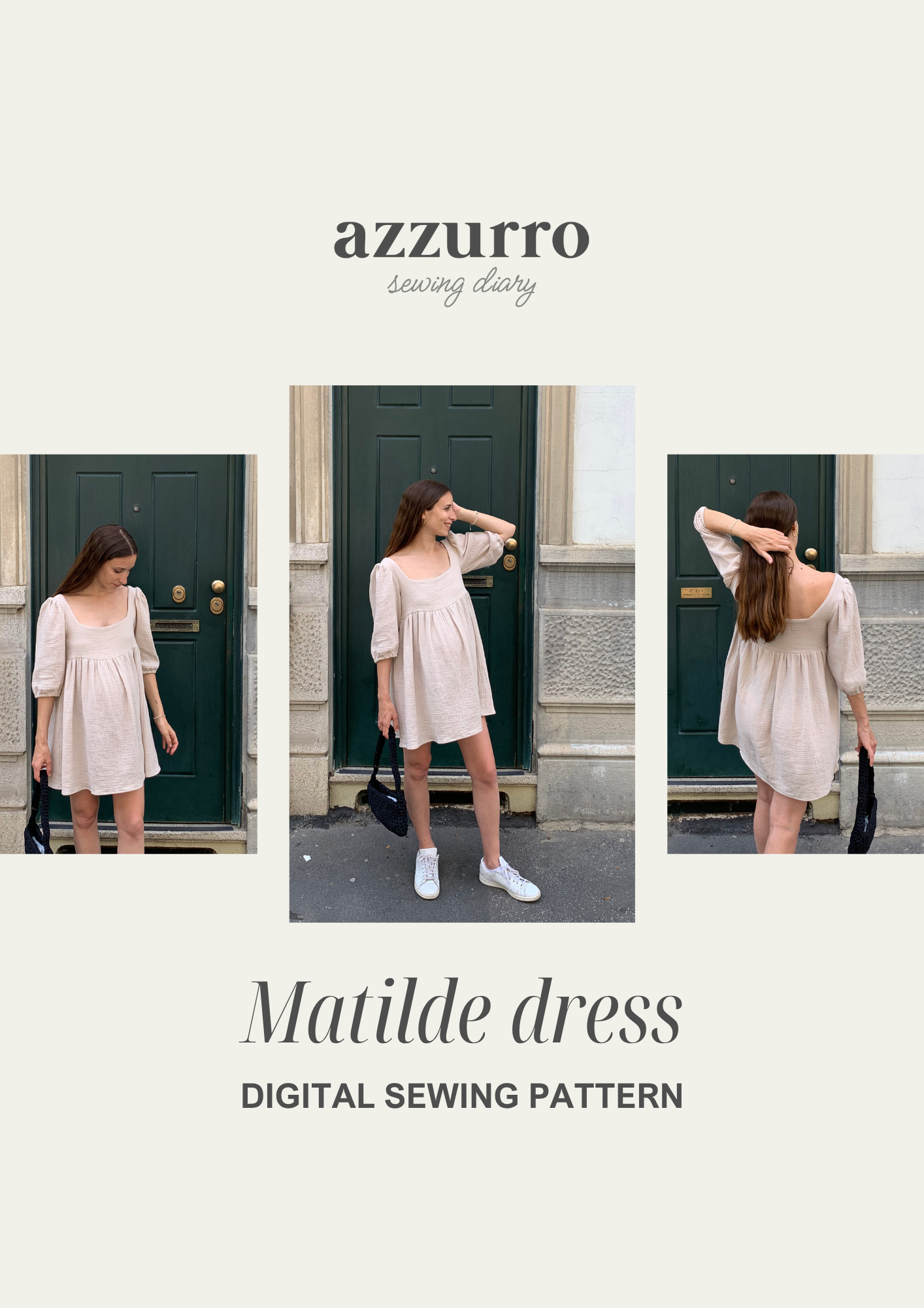 The Matilde Dress - Digital Sewing Pattern