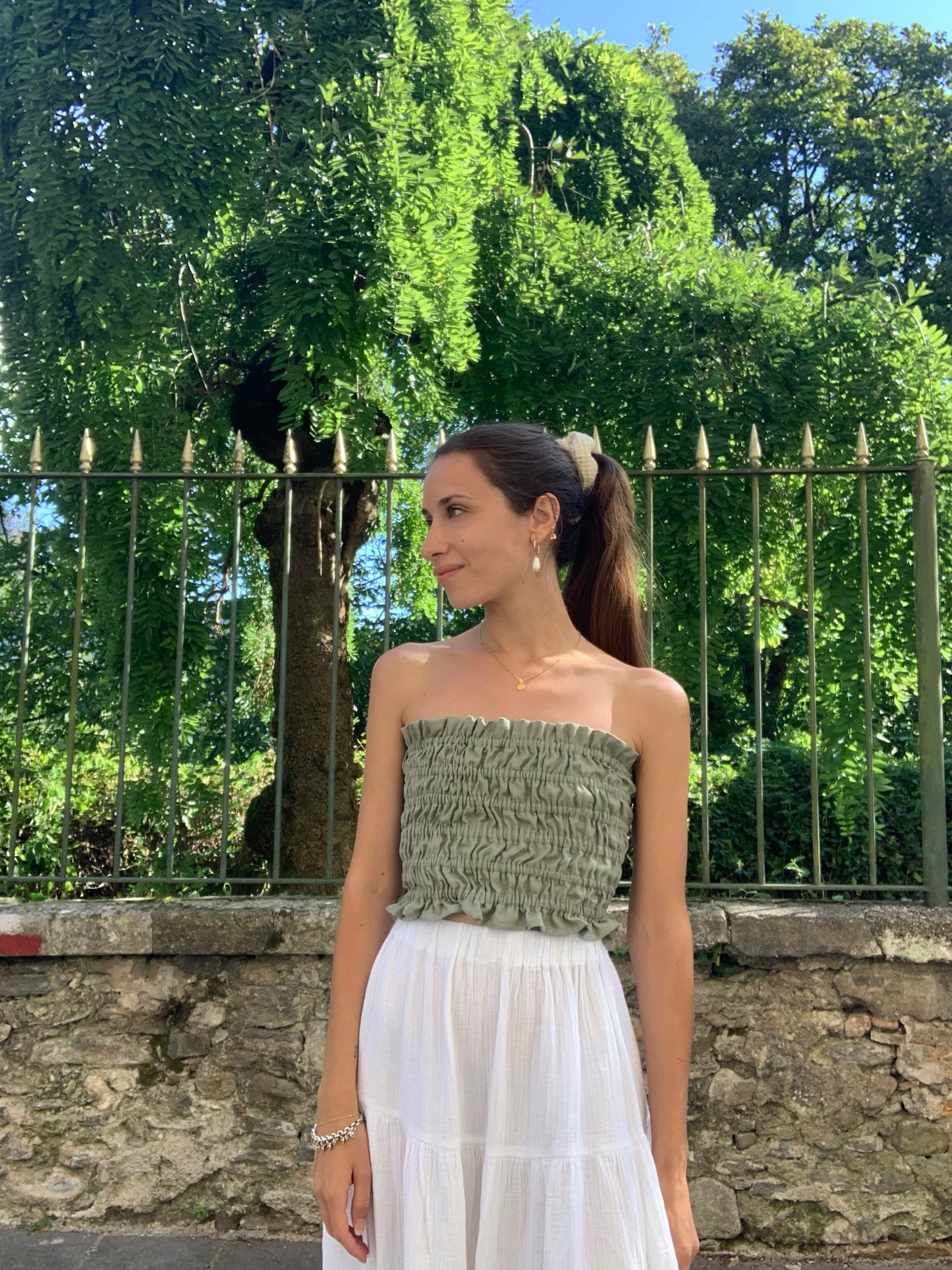 Alba Top - Olive