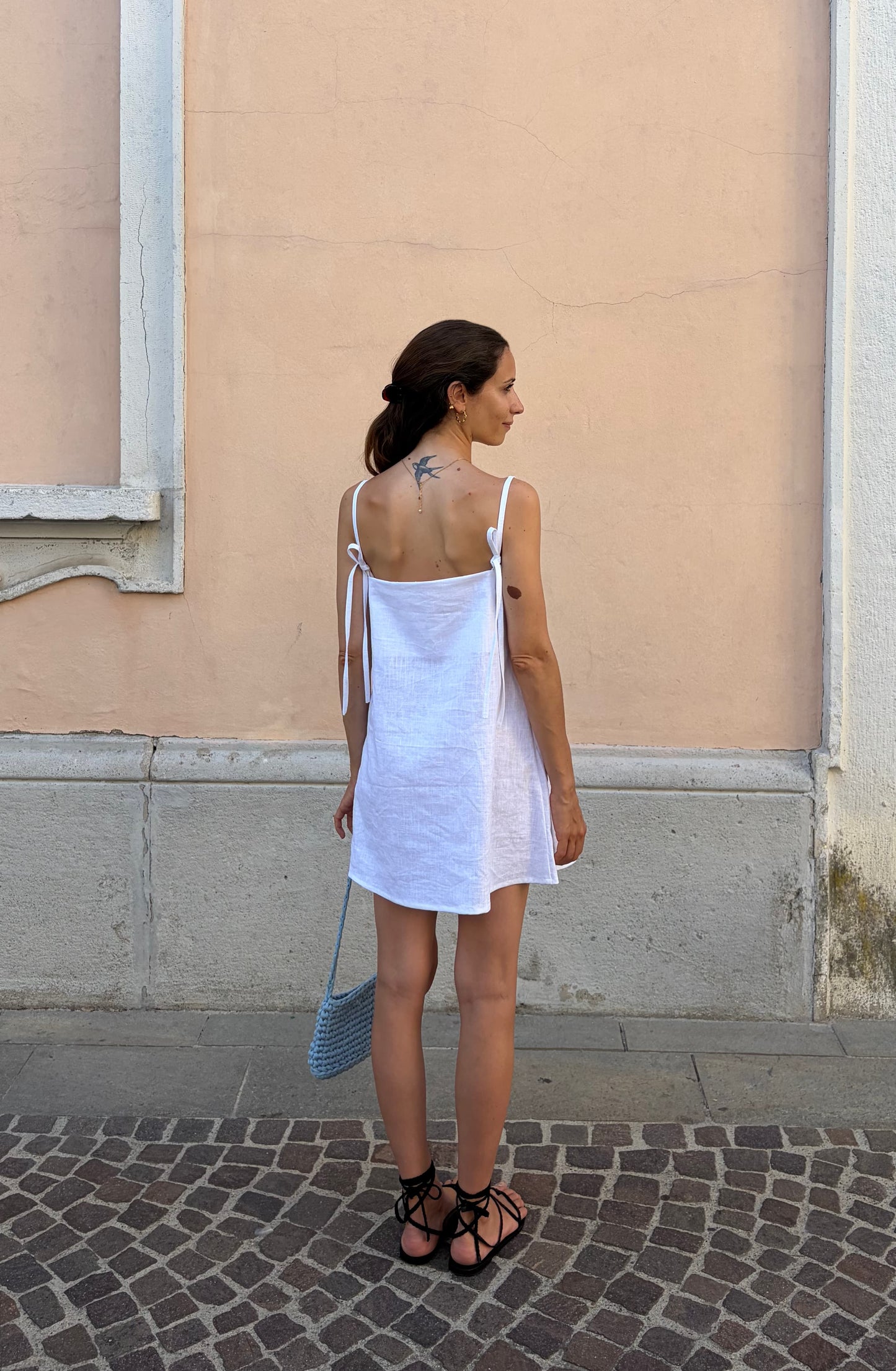Allegra Dress - White