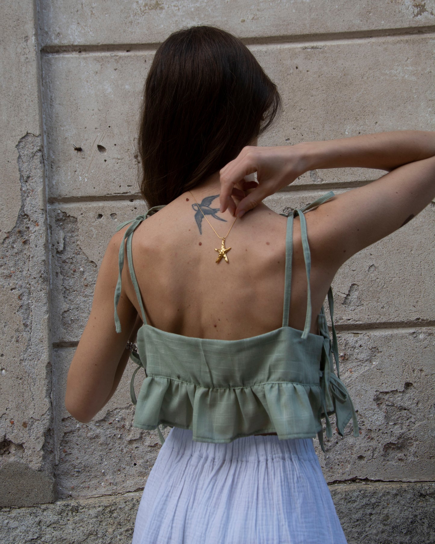 Aria Top - Sage Green (limited)