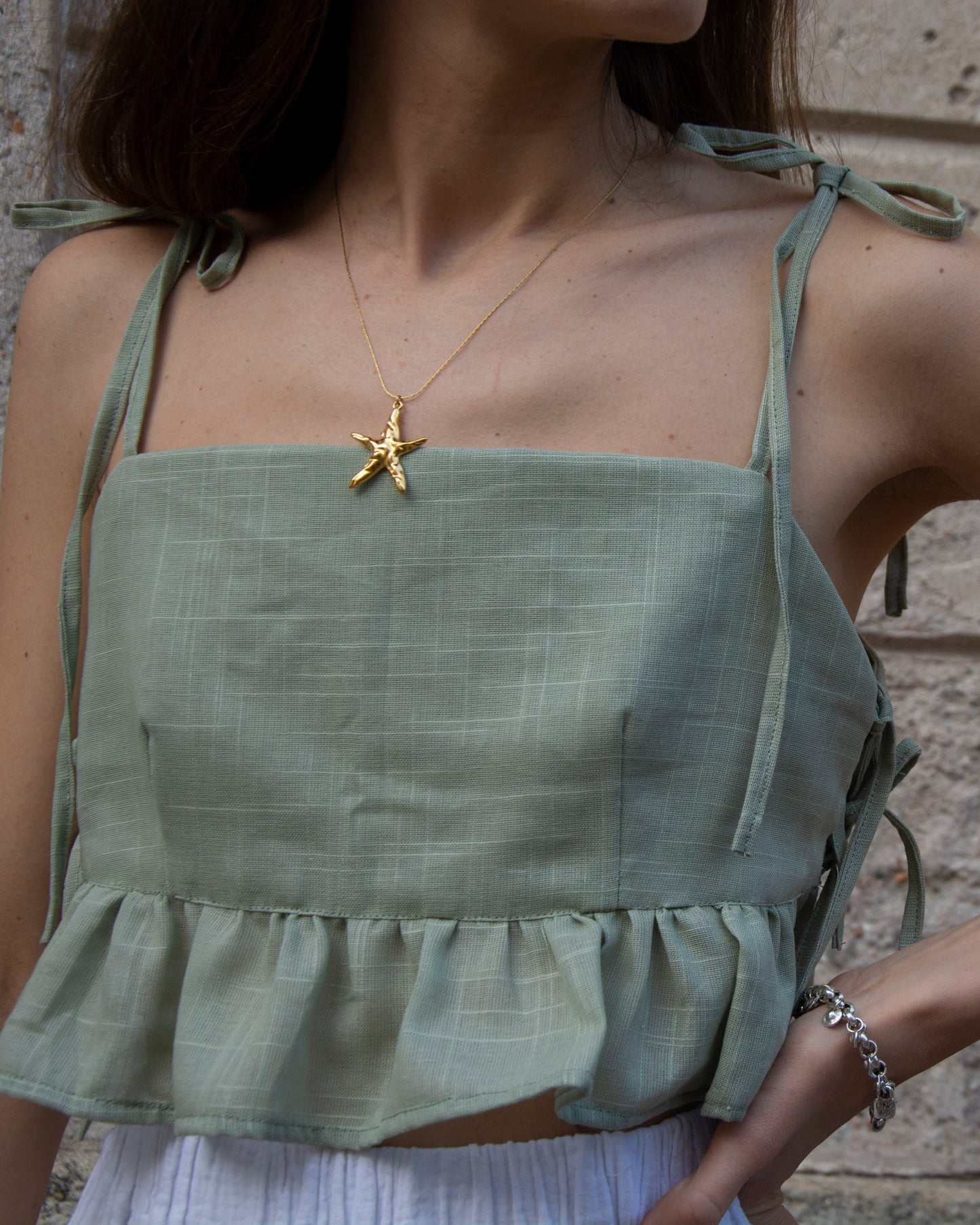 Aria Top - Sage Green (limited)
