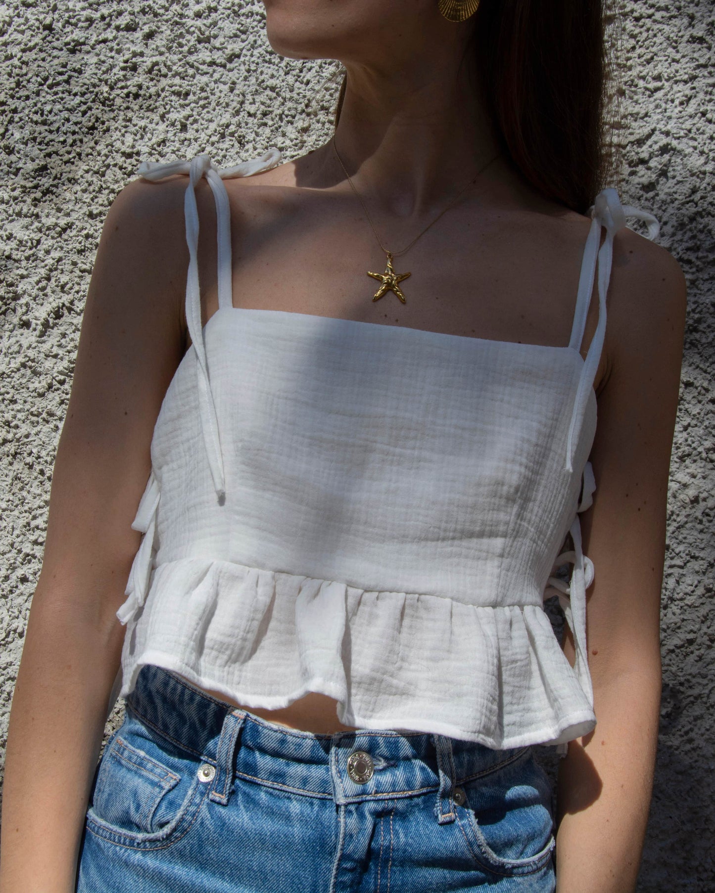 Aria Top - White