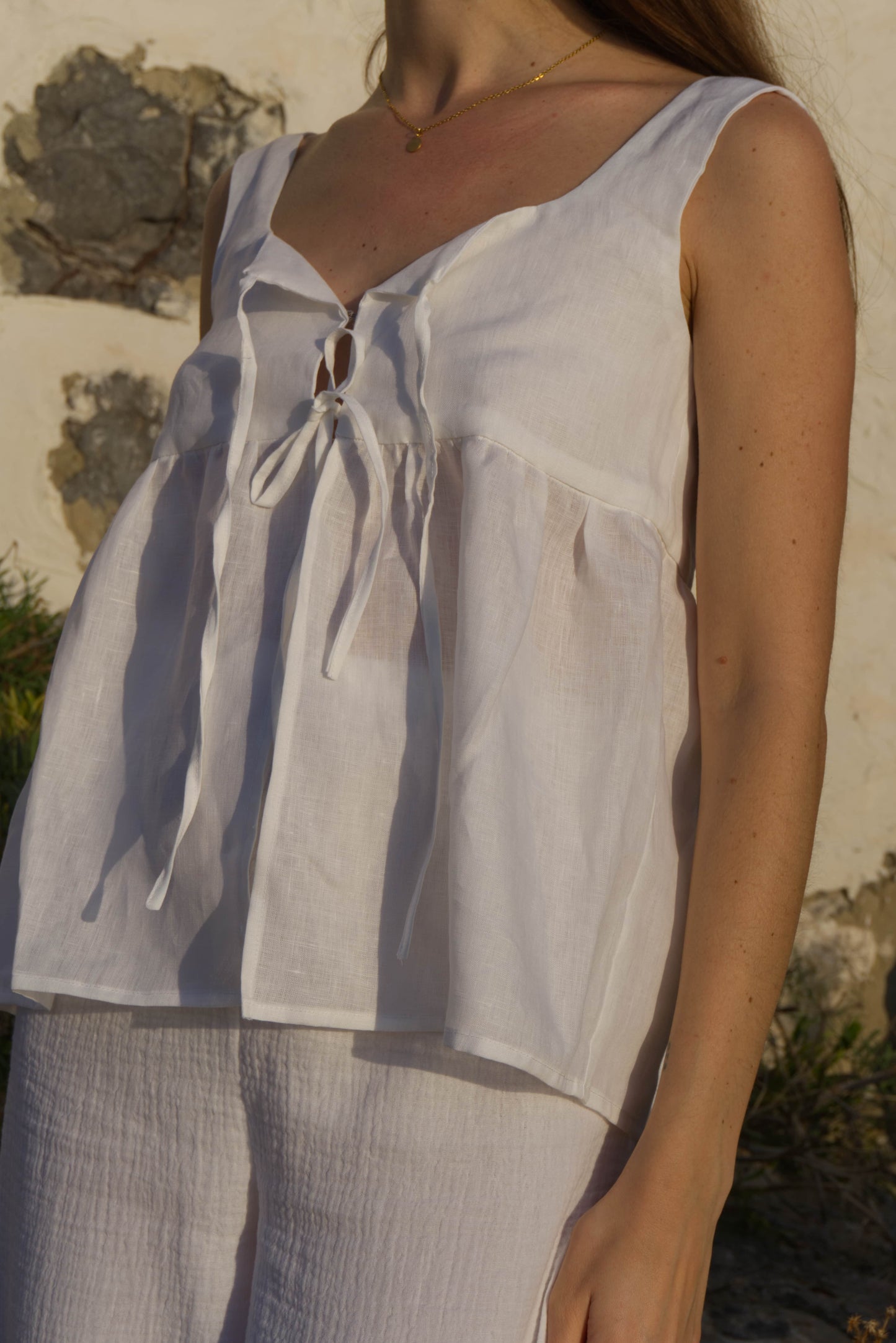 Cecilia Vest - White