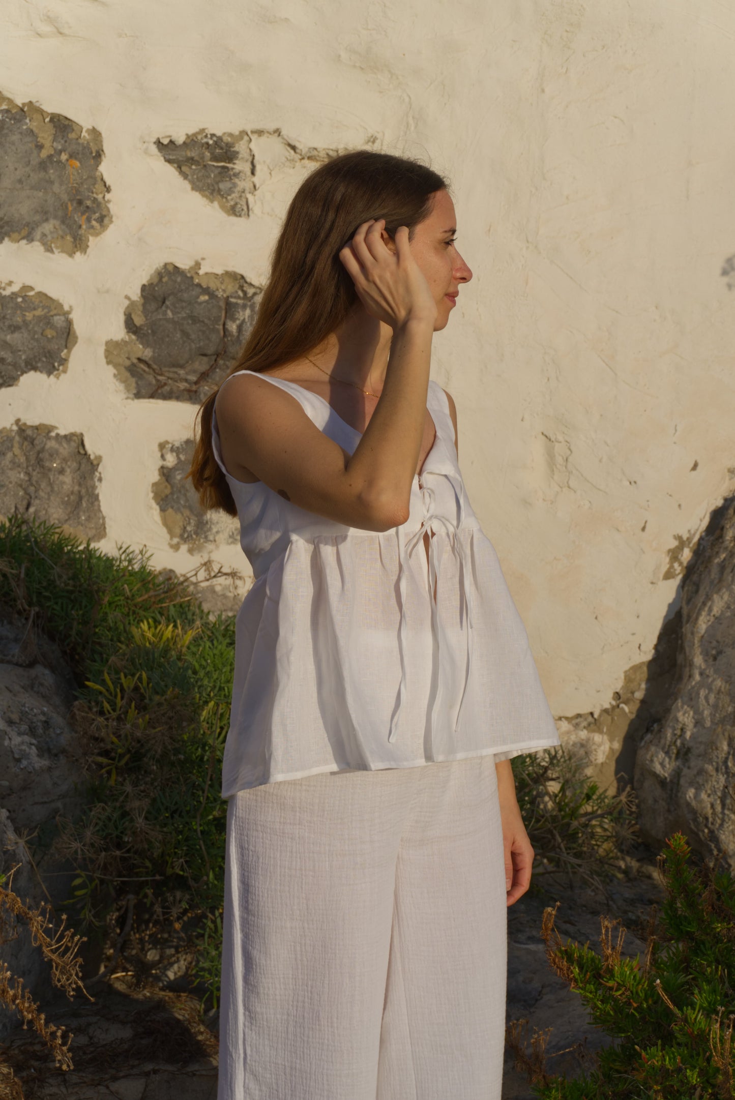 Cecilia Vest - White