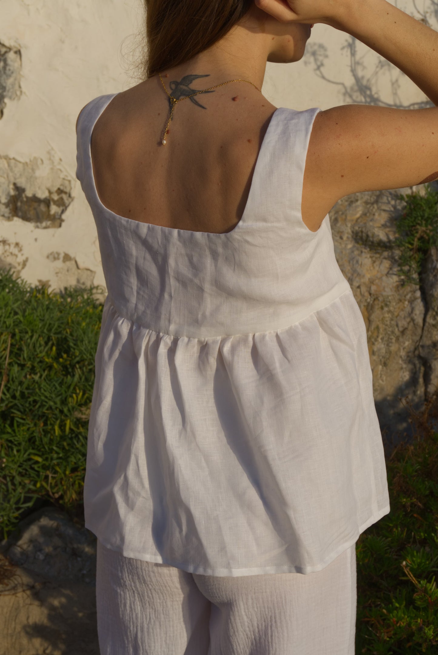 Cecilia Vest - White