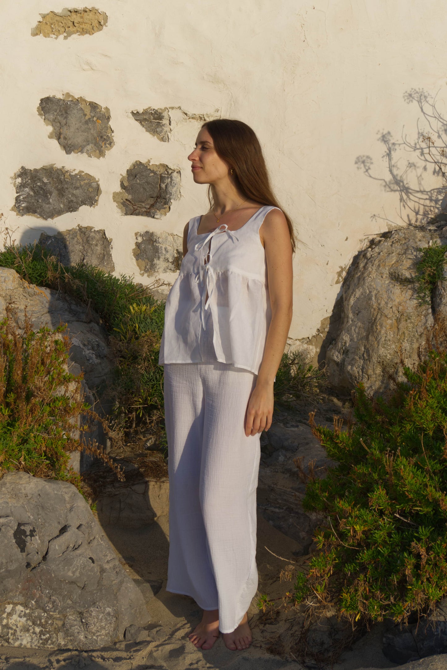 Cecilia Vest - White