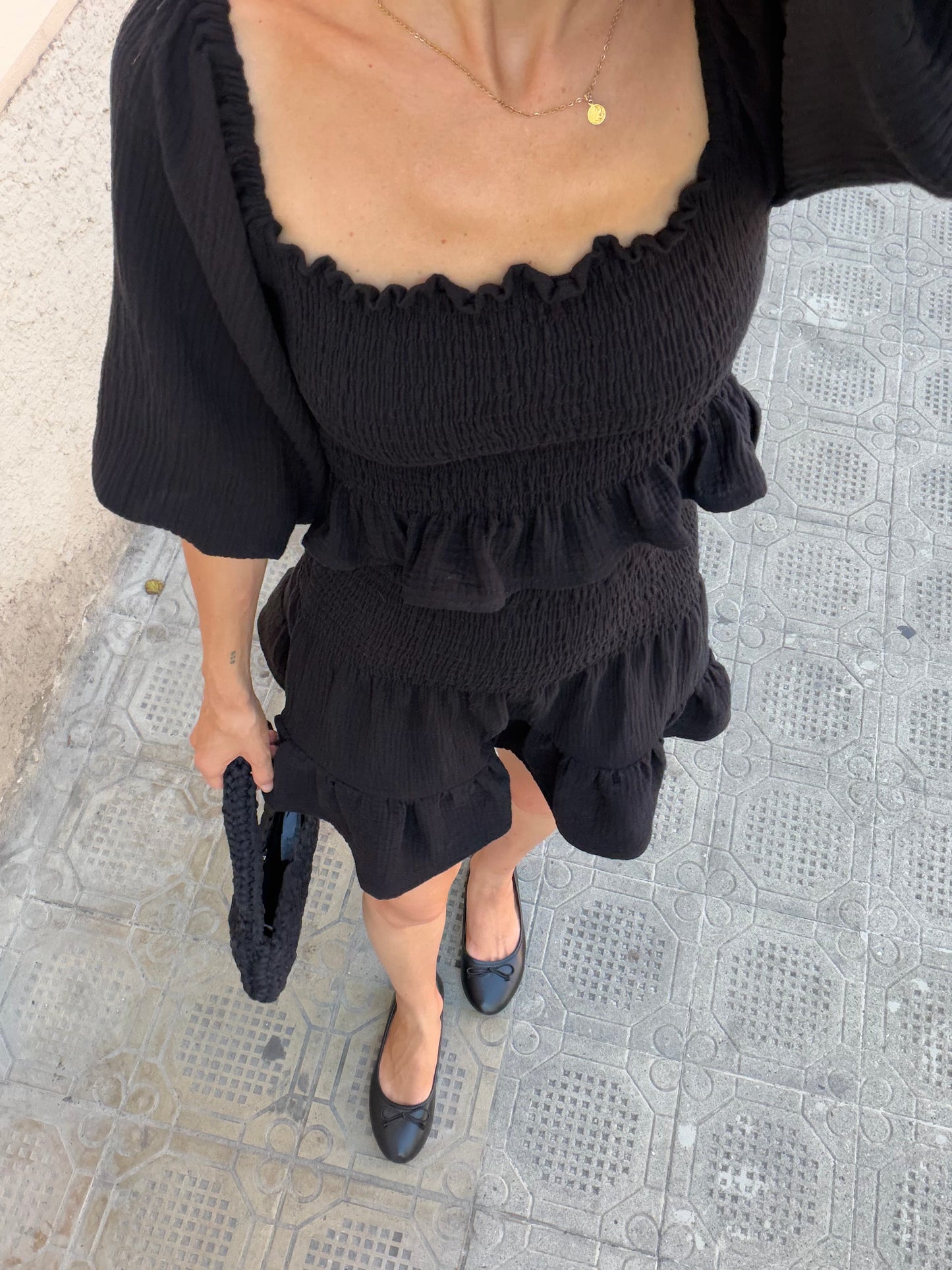 Bella Mini Skirt - Black