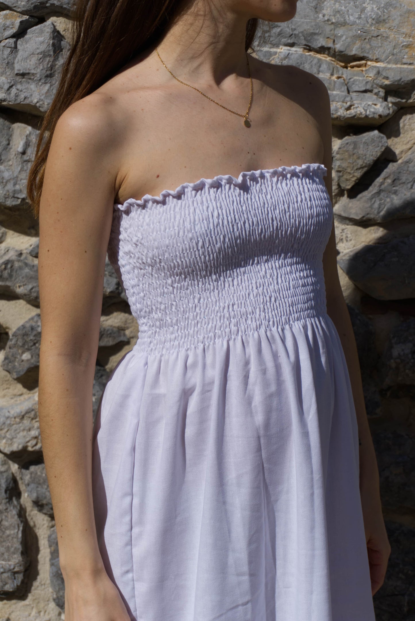 Celeste Dress - White
