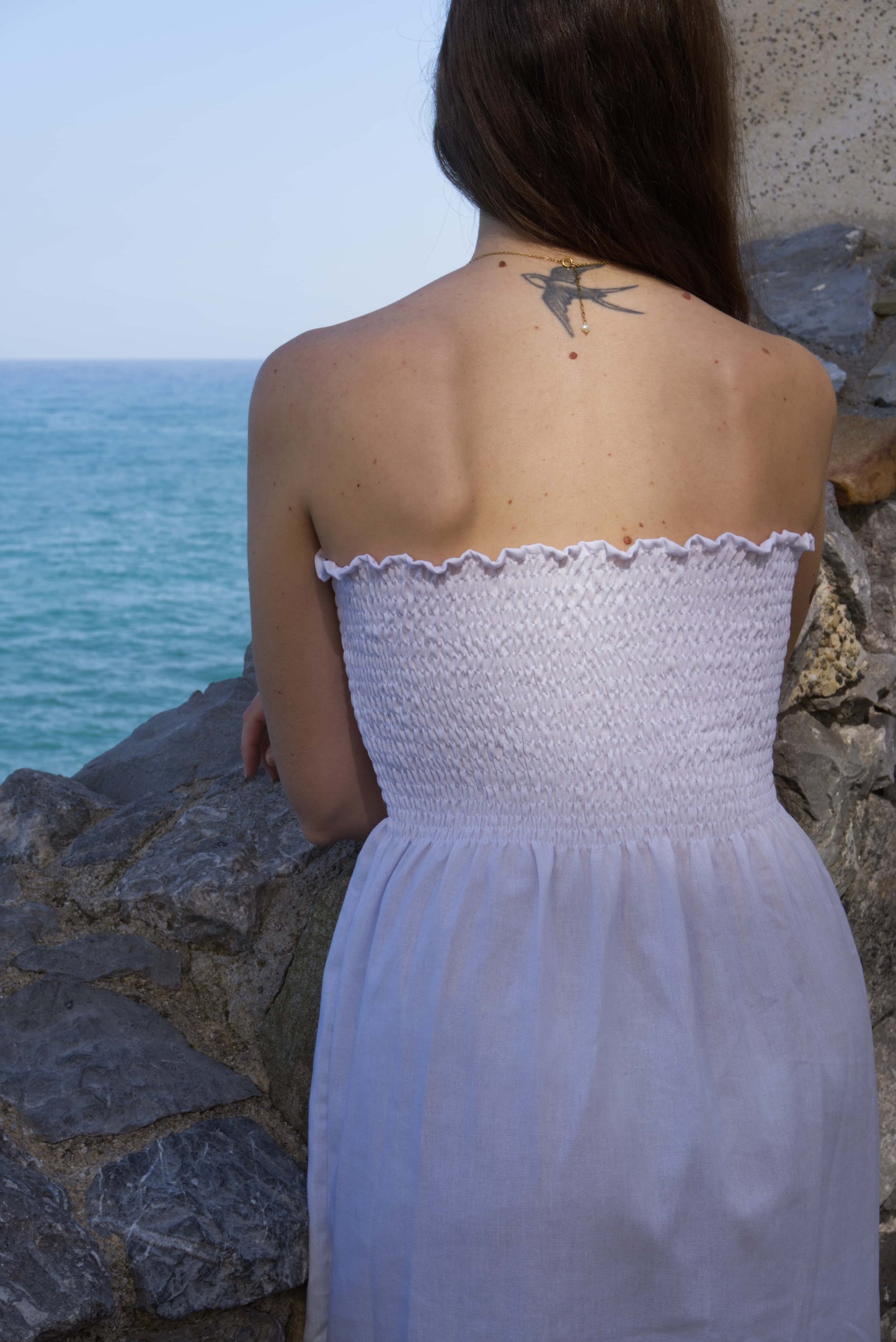 Celeste Dress - White