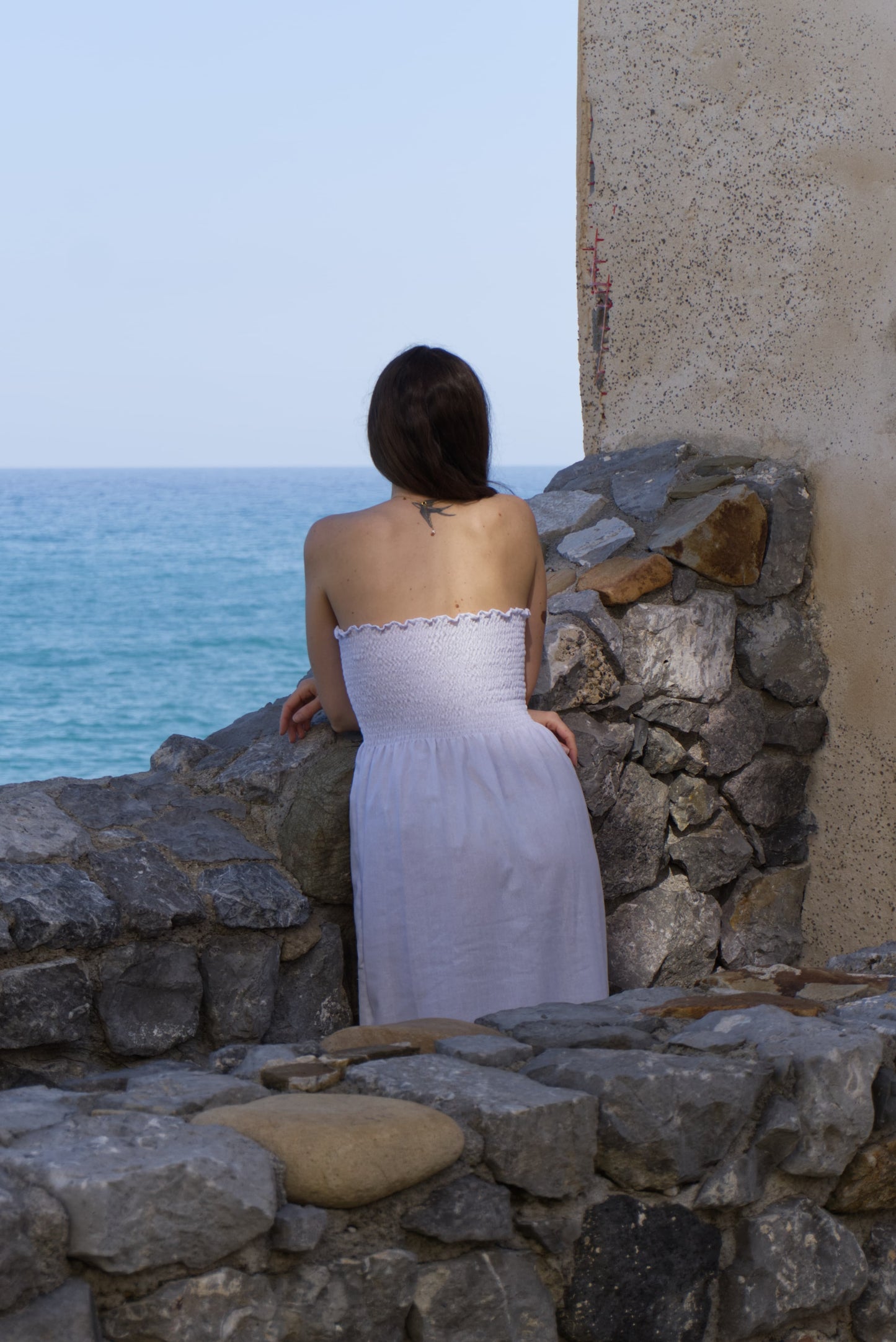 Celeste Dress - White