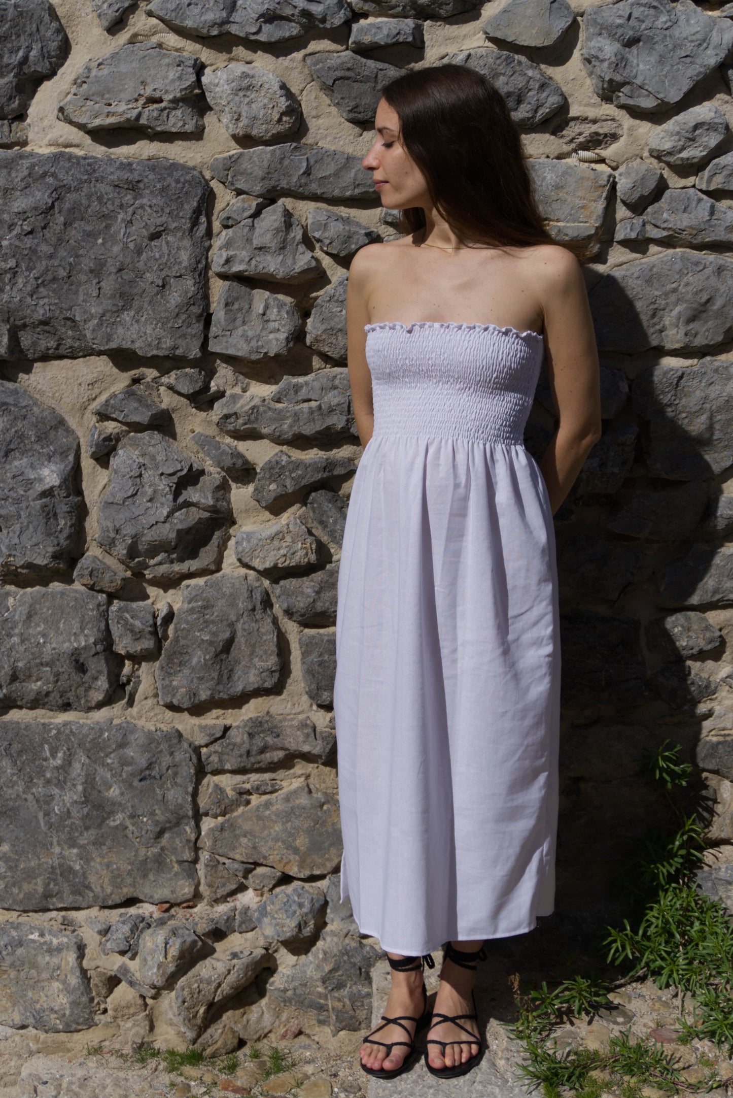 Celeste Dress - White