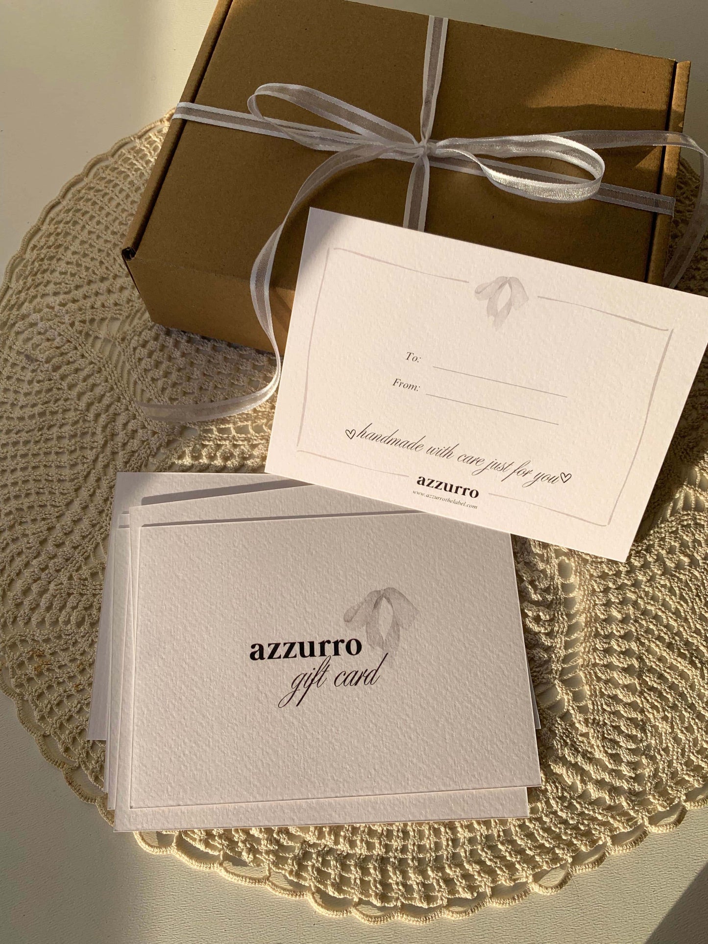 Gift Card Azzurro
