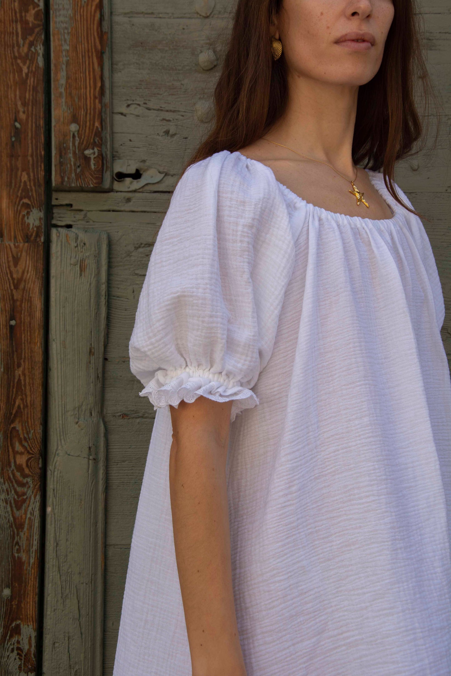 Iris Dress - White