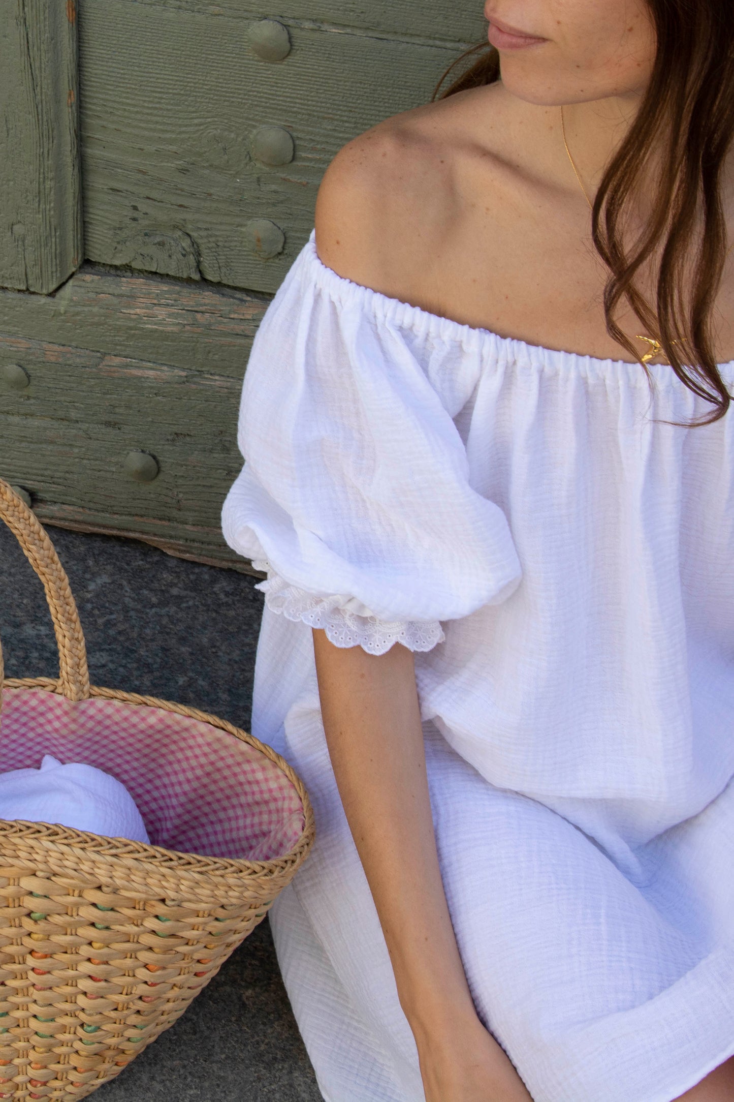 Iris Dress - White