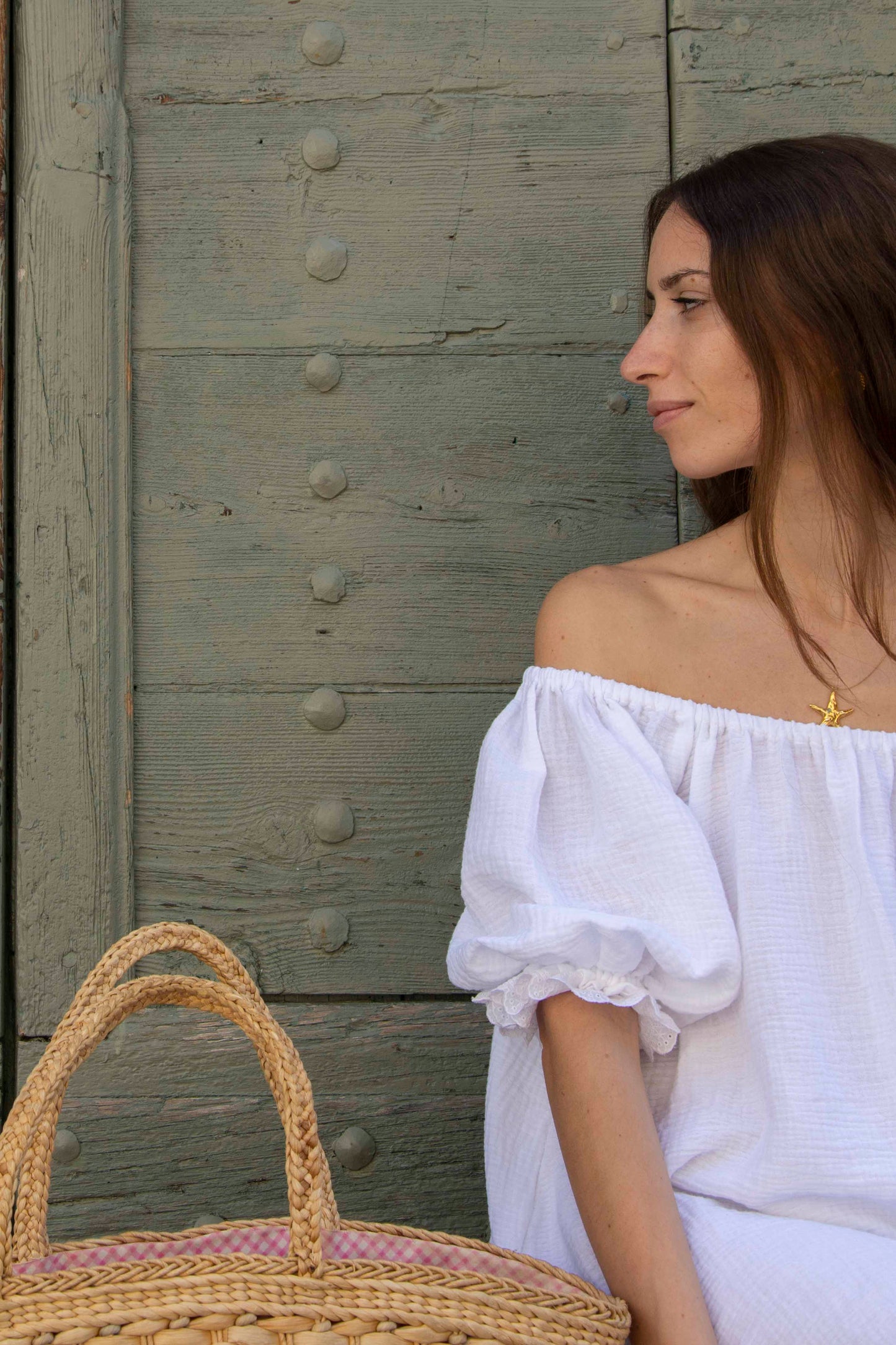Iris Dress - White