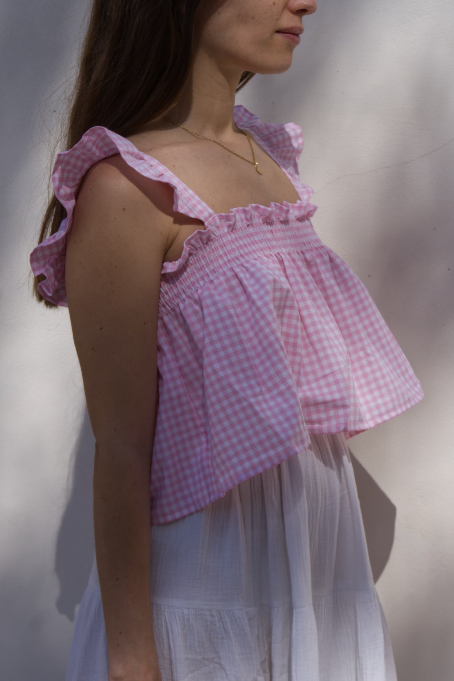 Maya Top - Pink vichy (limited)