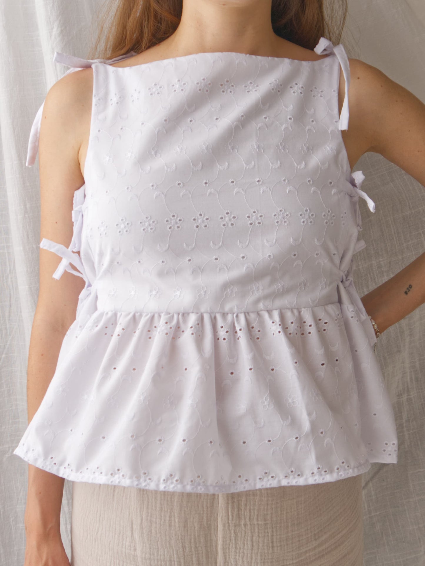 Sabrina Top - Sangallo (limited)