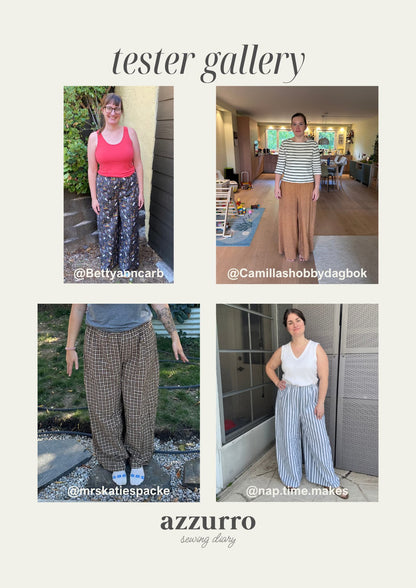 Marina Pants - Digital Sewing Pattern