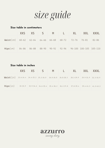 Marina Pants - Digital Sewing Pattern