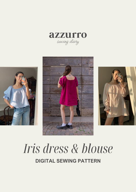 The Iris Dress & Blouse - Digital Sewing Pattern