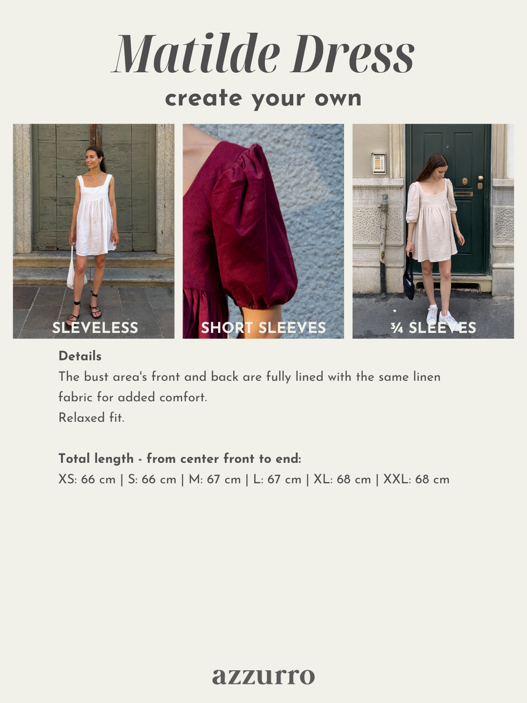 Matilde Dress - Create your own