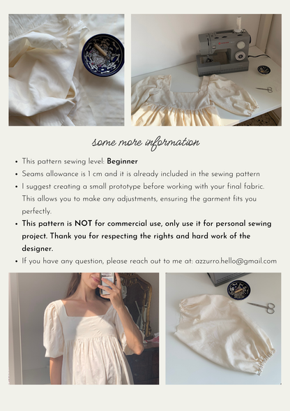 Matilde Dress - Digital Sewing Pattern