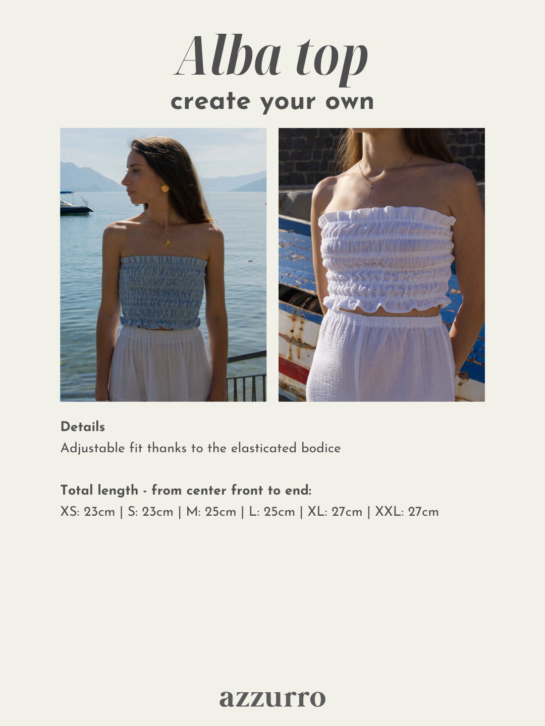 Alba Top - Create your own