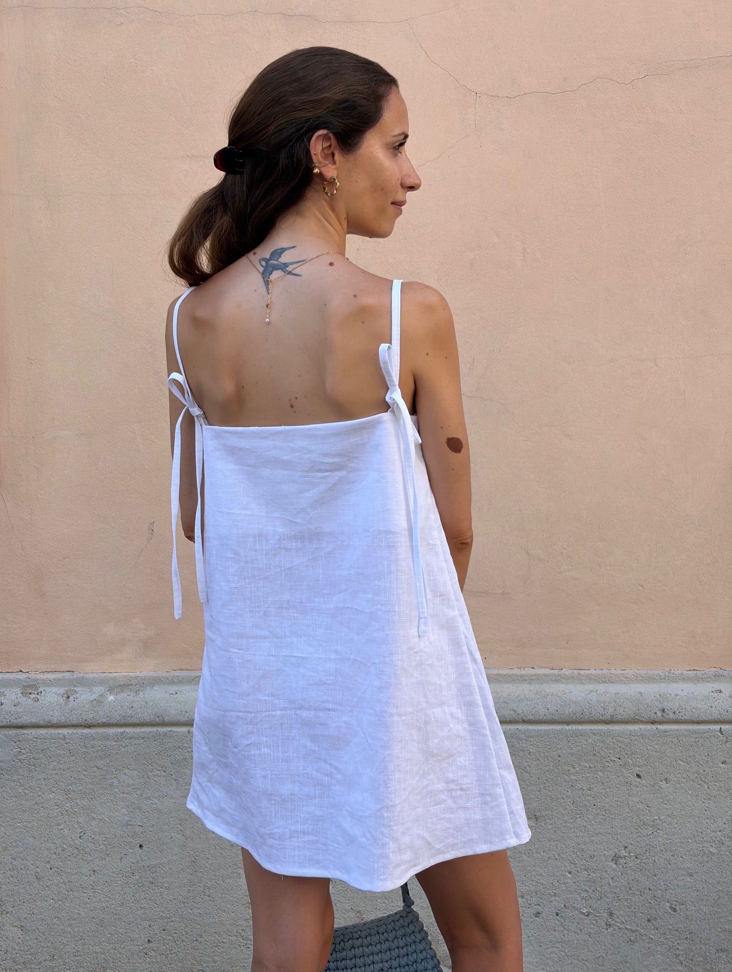 Allegra Dress - White