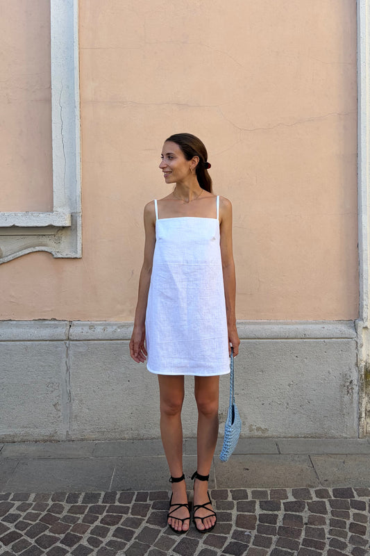 Allegra Dress - White