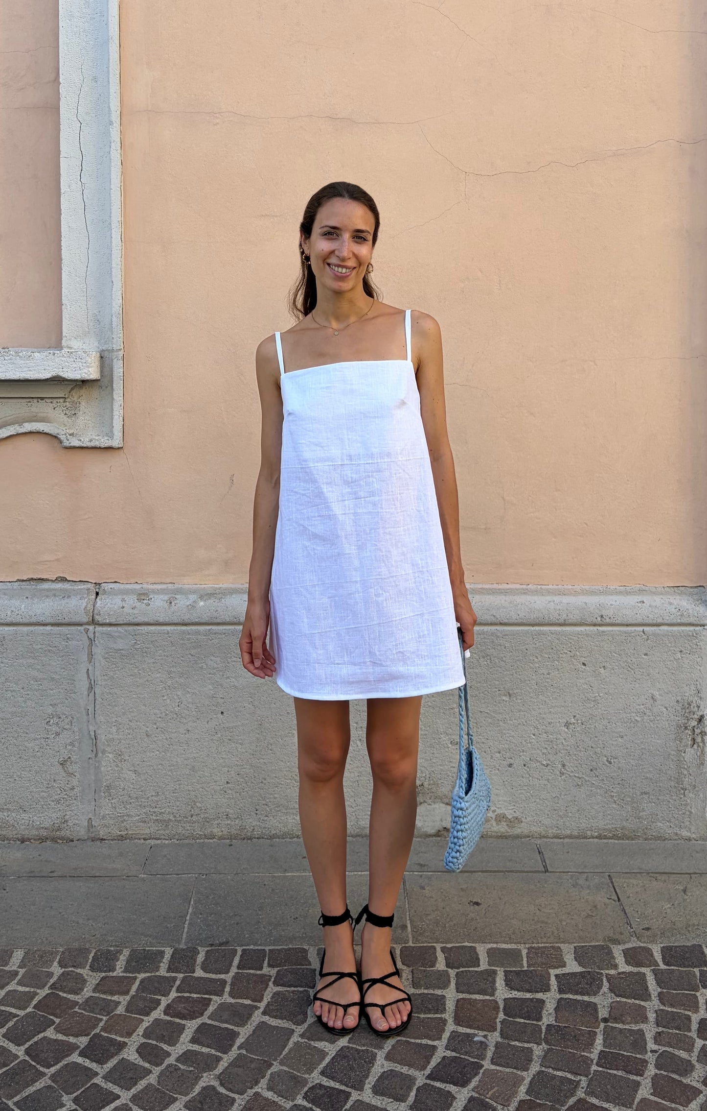 Allegra Dress - White
