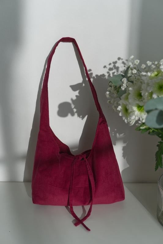 Anna Bag - burgundy (ready to ship)