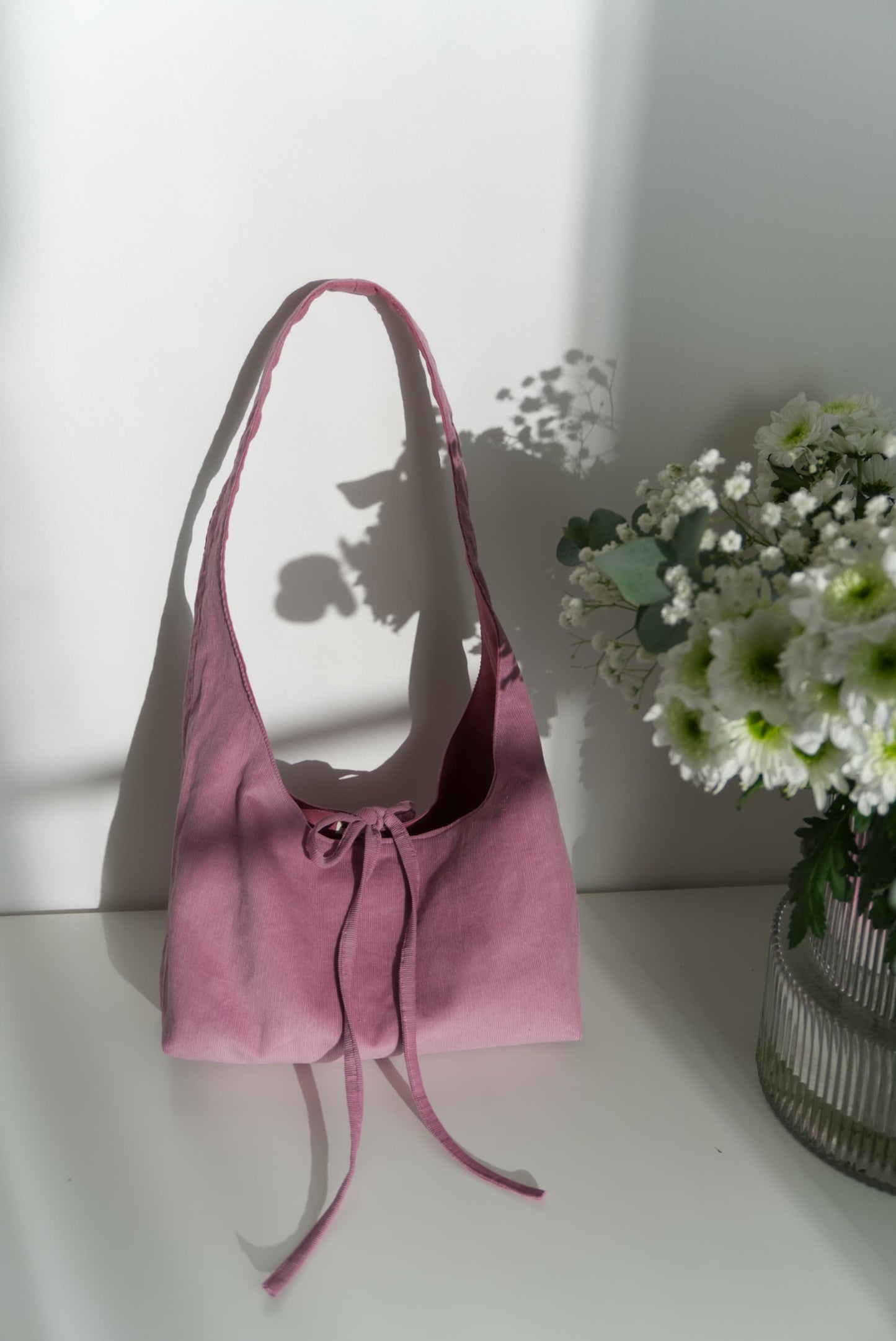 Anna Bag - dusty rose (ready to ship)