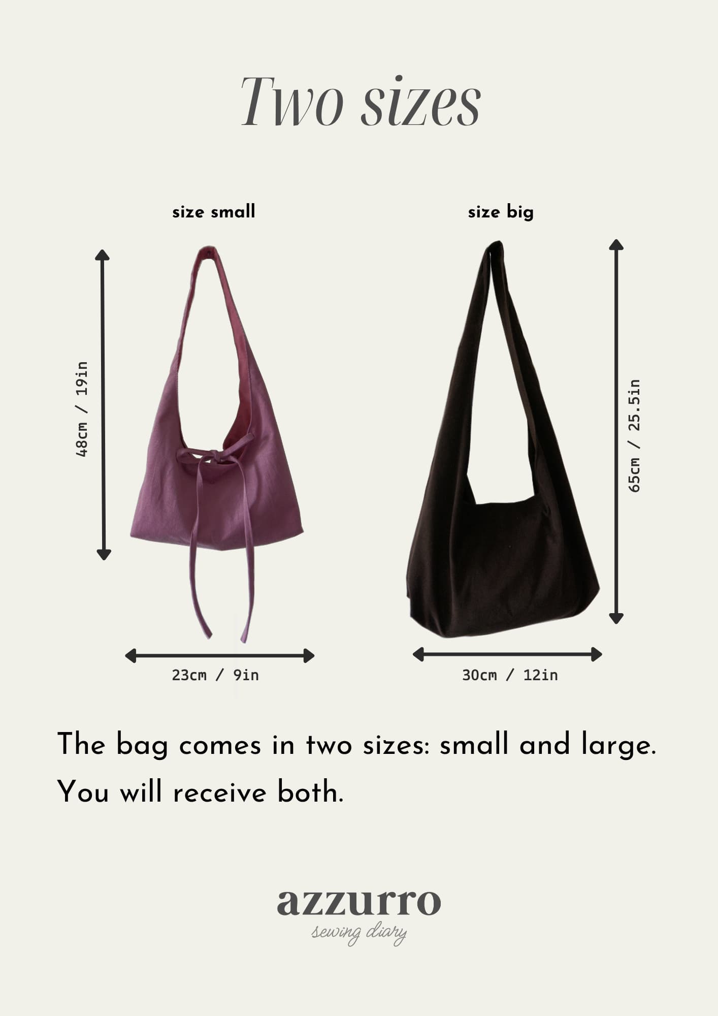 Anna Bag - Digital Sewing Pattern