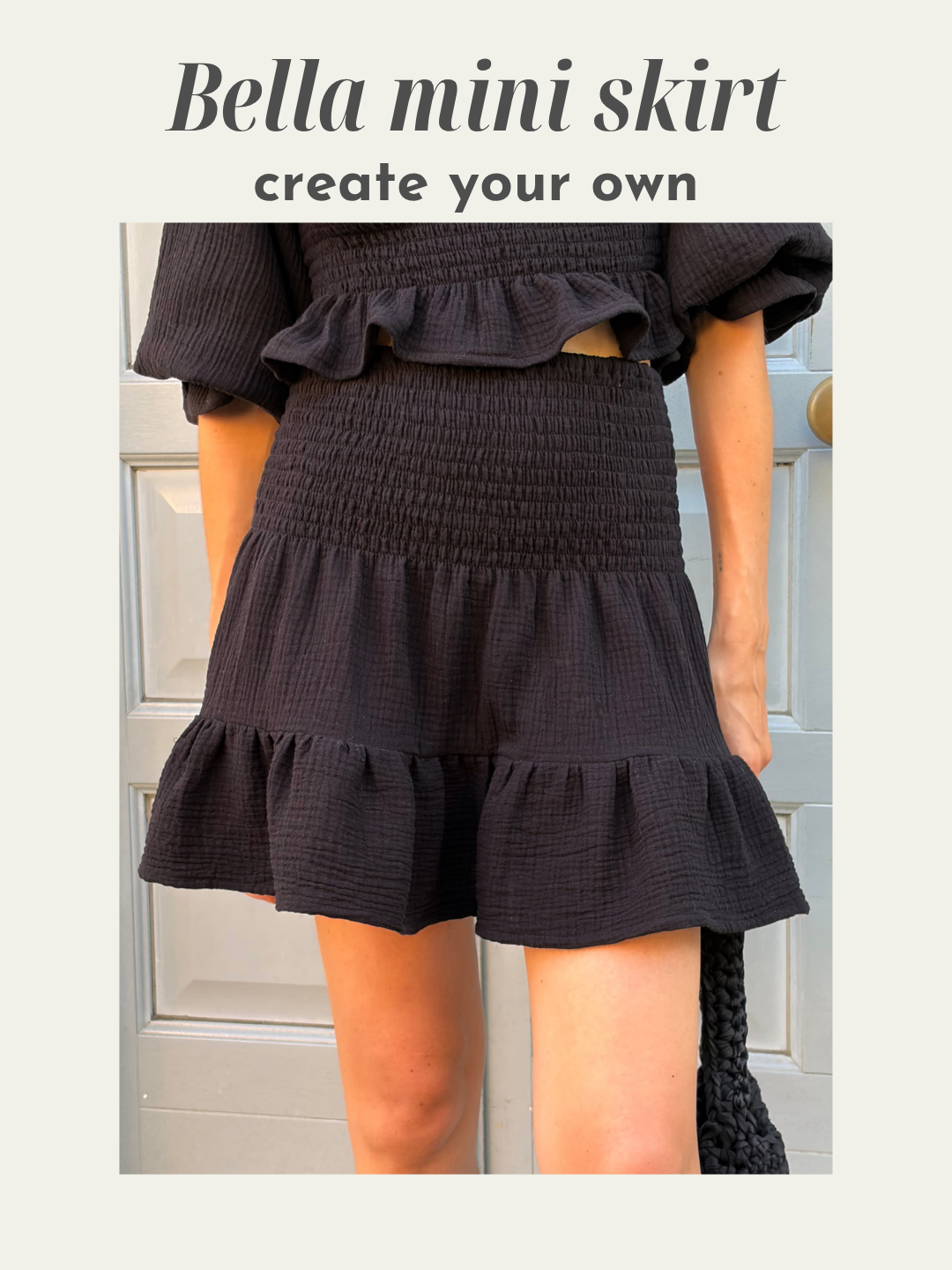Bella mini skirt - Create your own