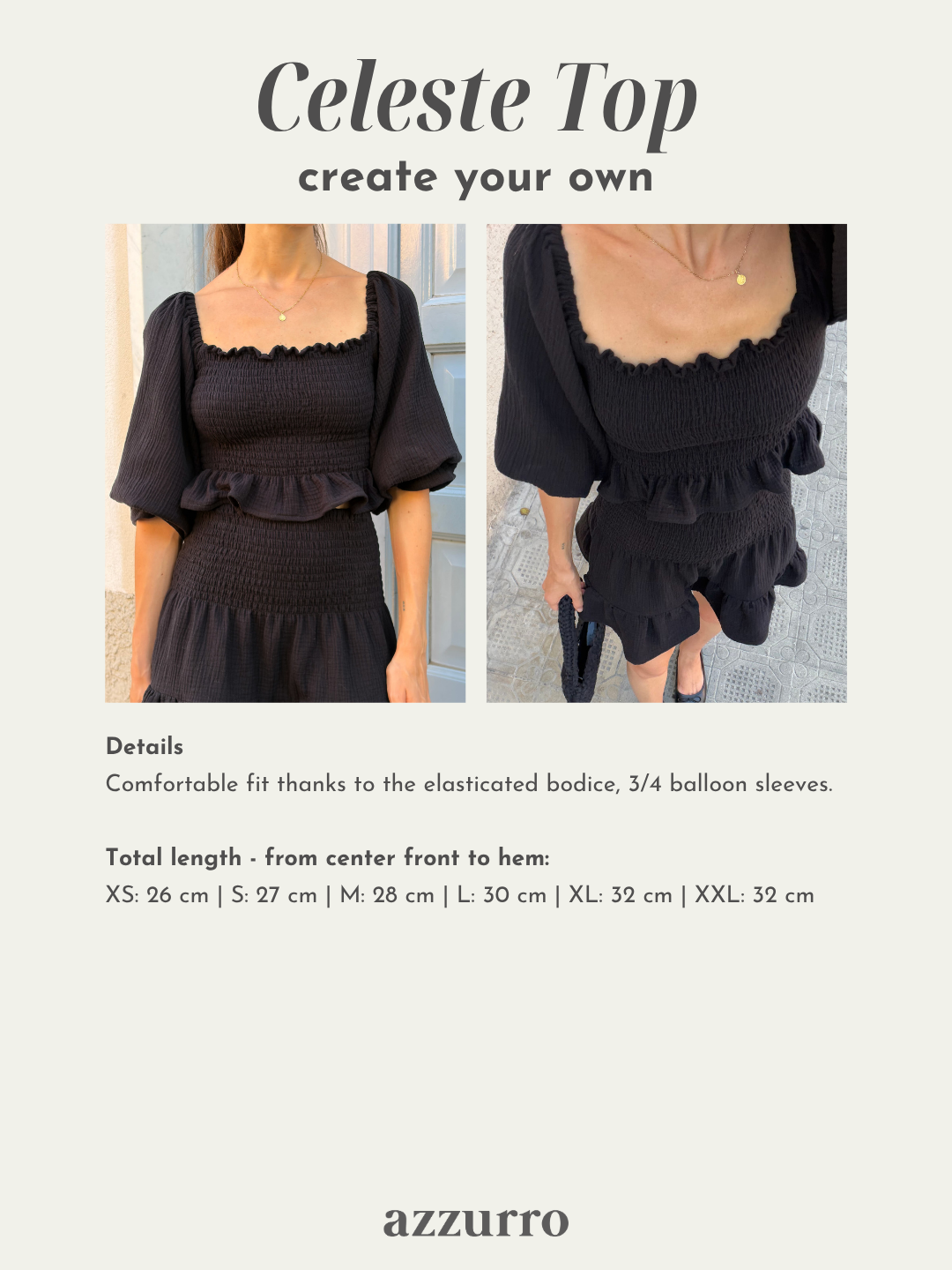 Celeste Top - Create your own