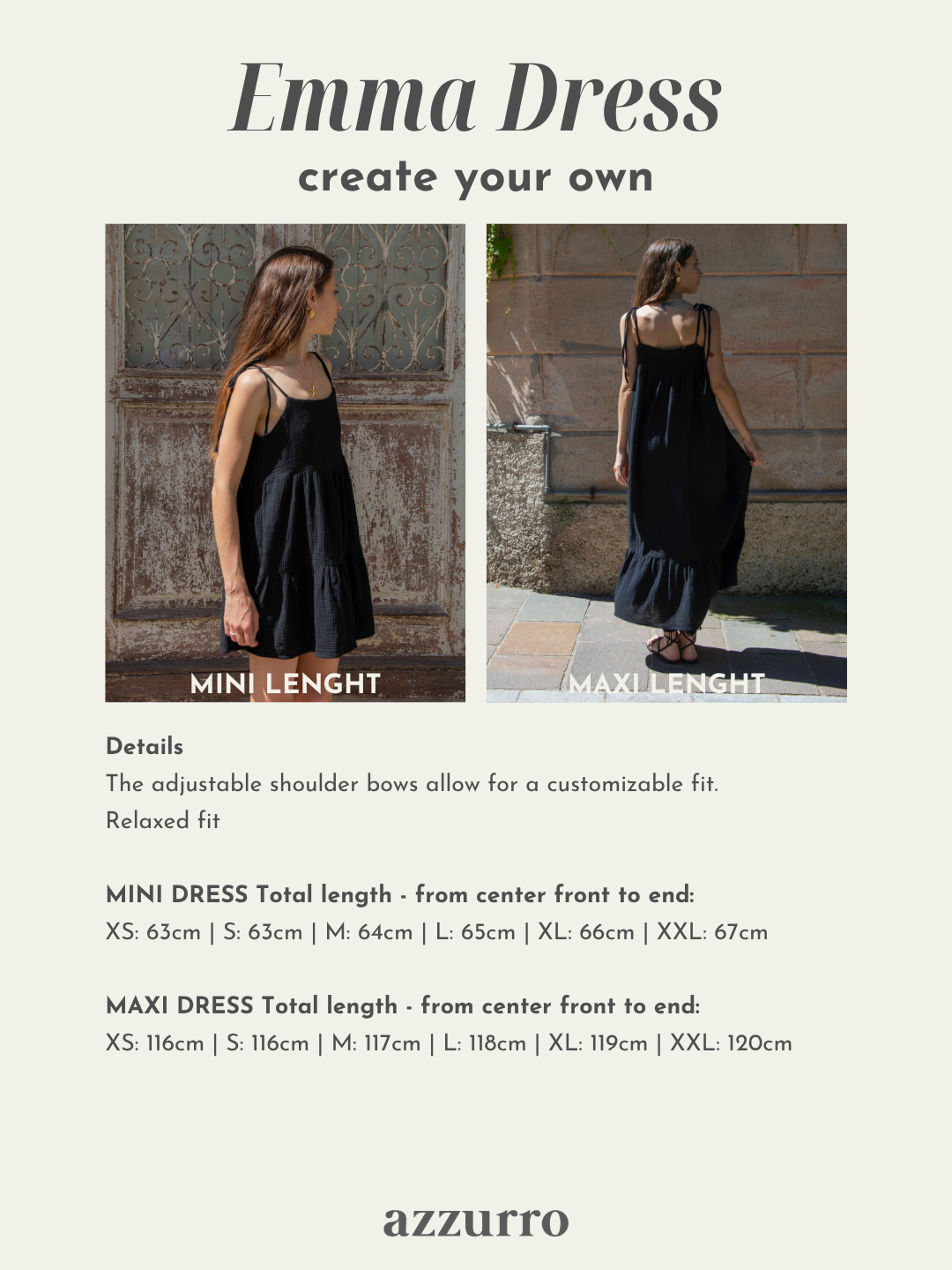 Emma Dress - Create your own