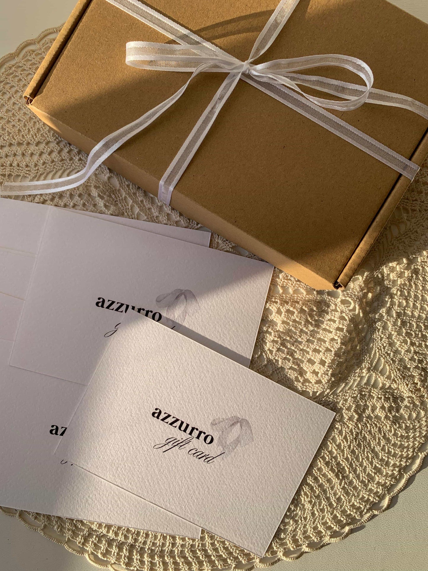 Gift Card Azzurro