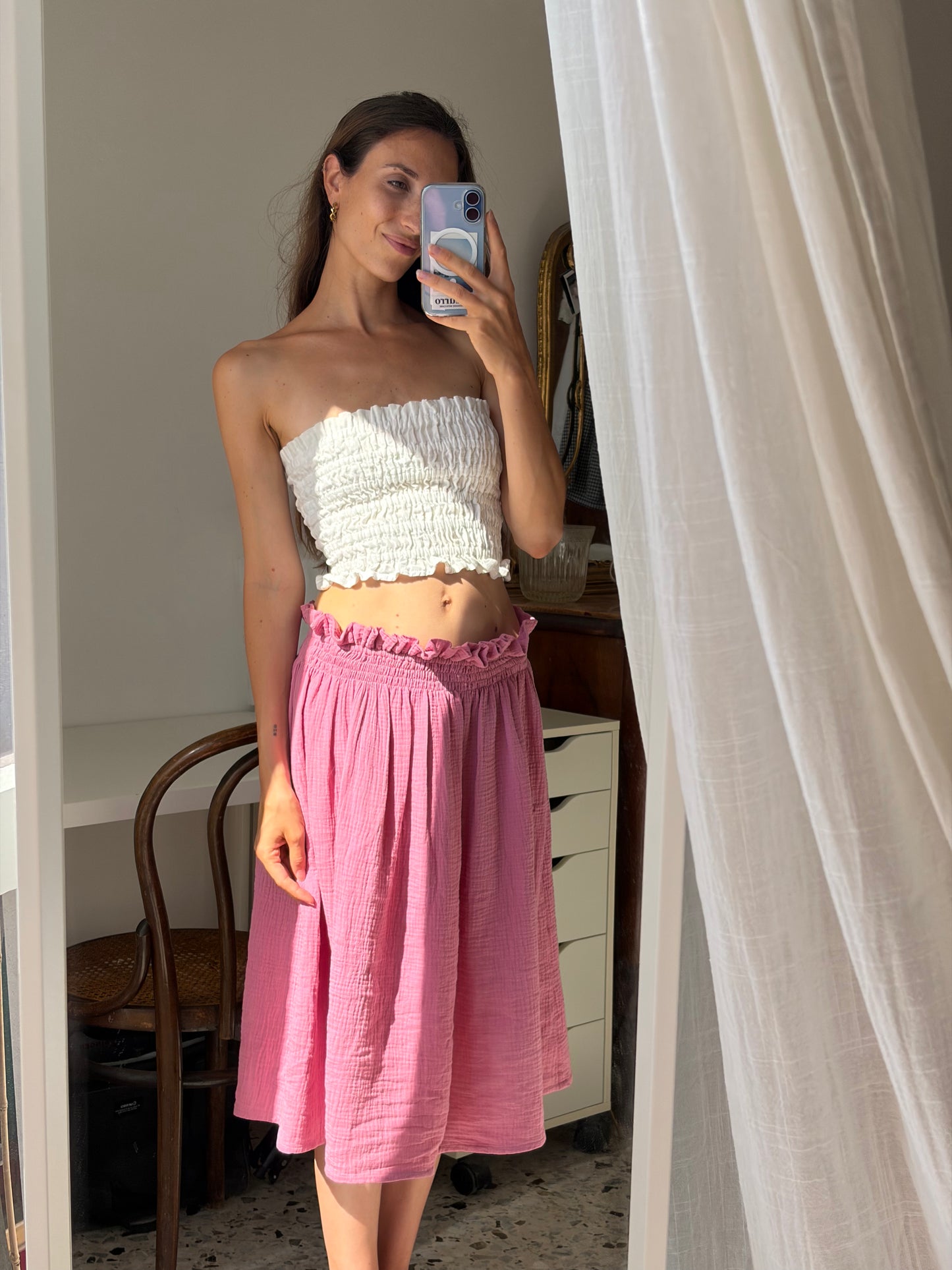 Sofia Dress Mini - Pink