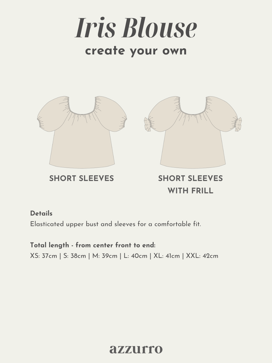 Iris Blouse - Create your own