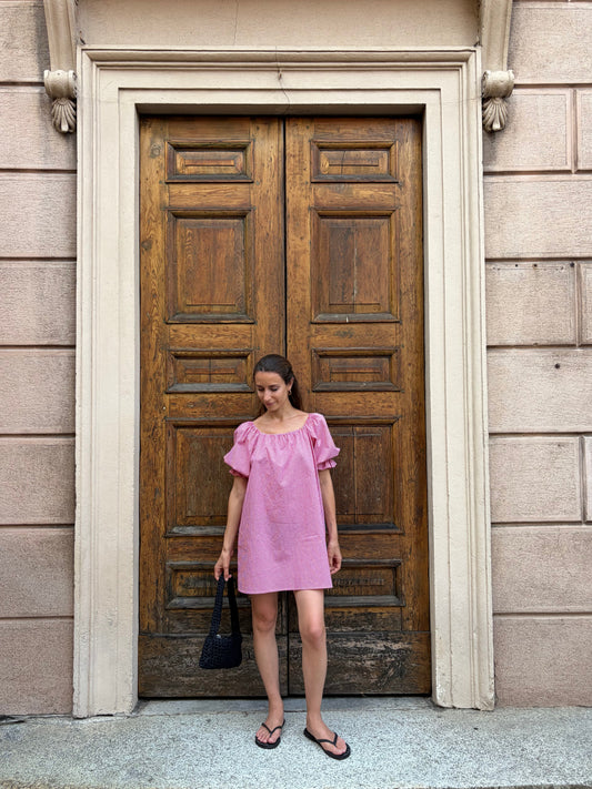 Iris Dress - vichy red