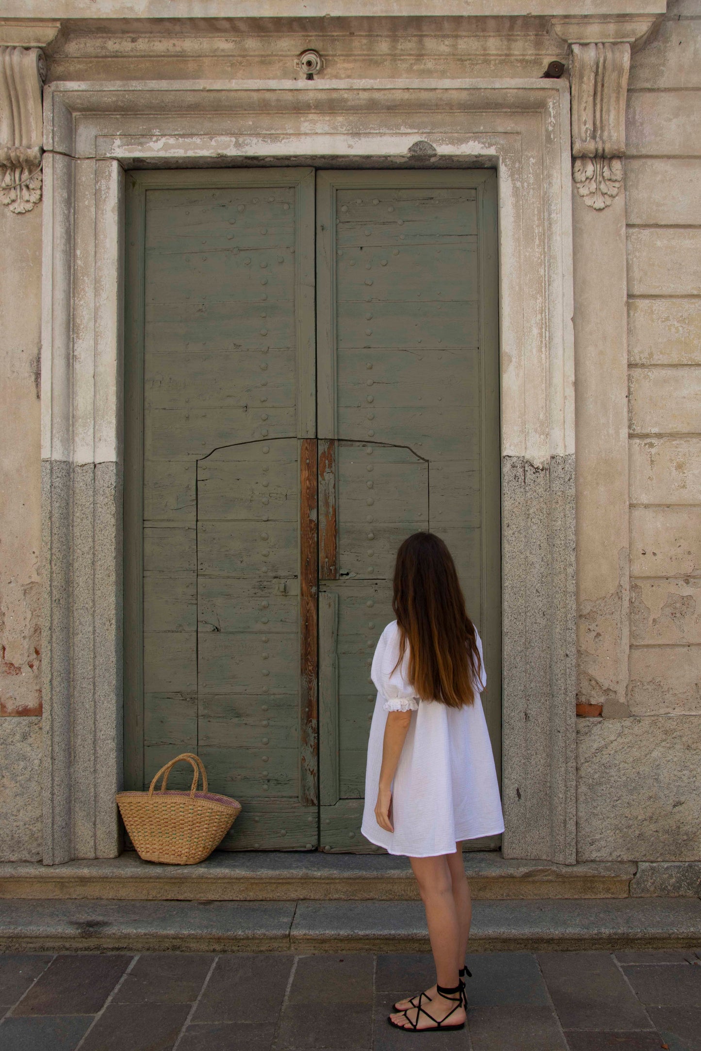 Iris Dress - White