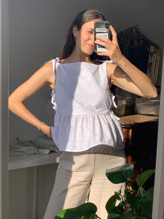 Sabrina Top - Sangallo (limited)