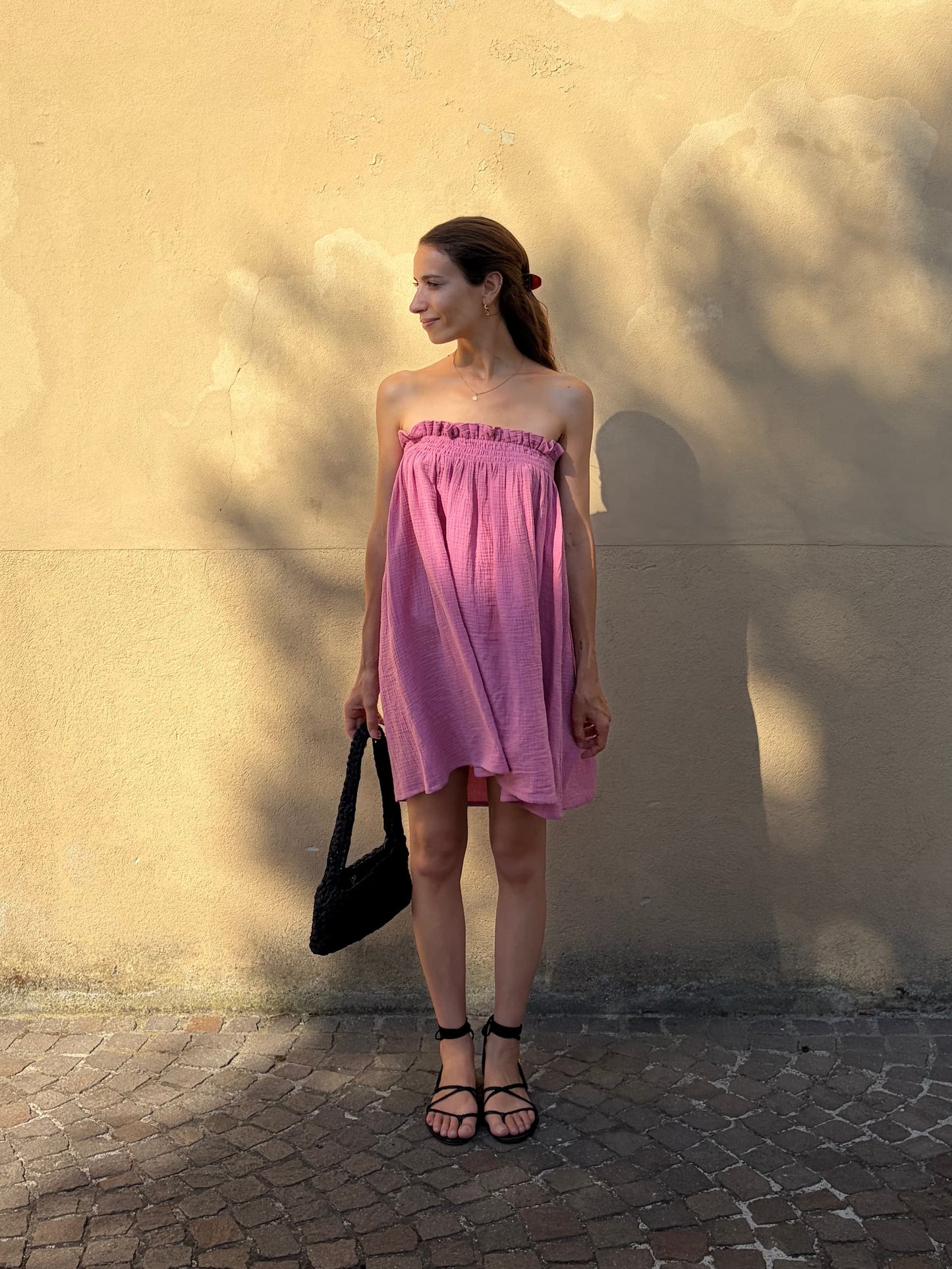 Sofia Dress Mini - Pink