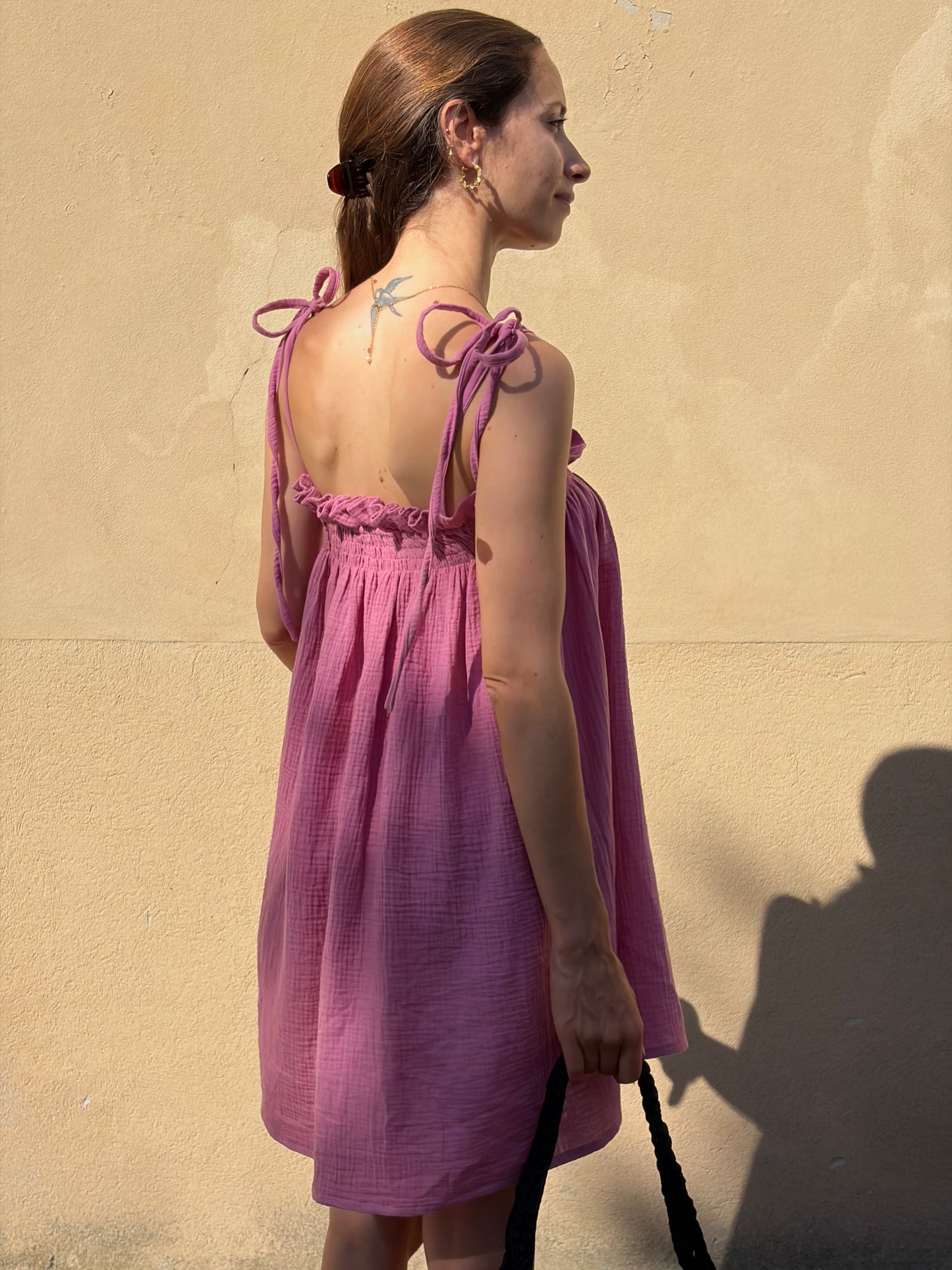 Sofia Dress Mini - Pink