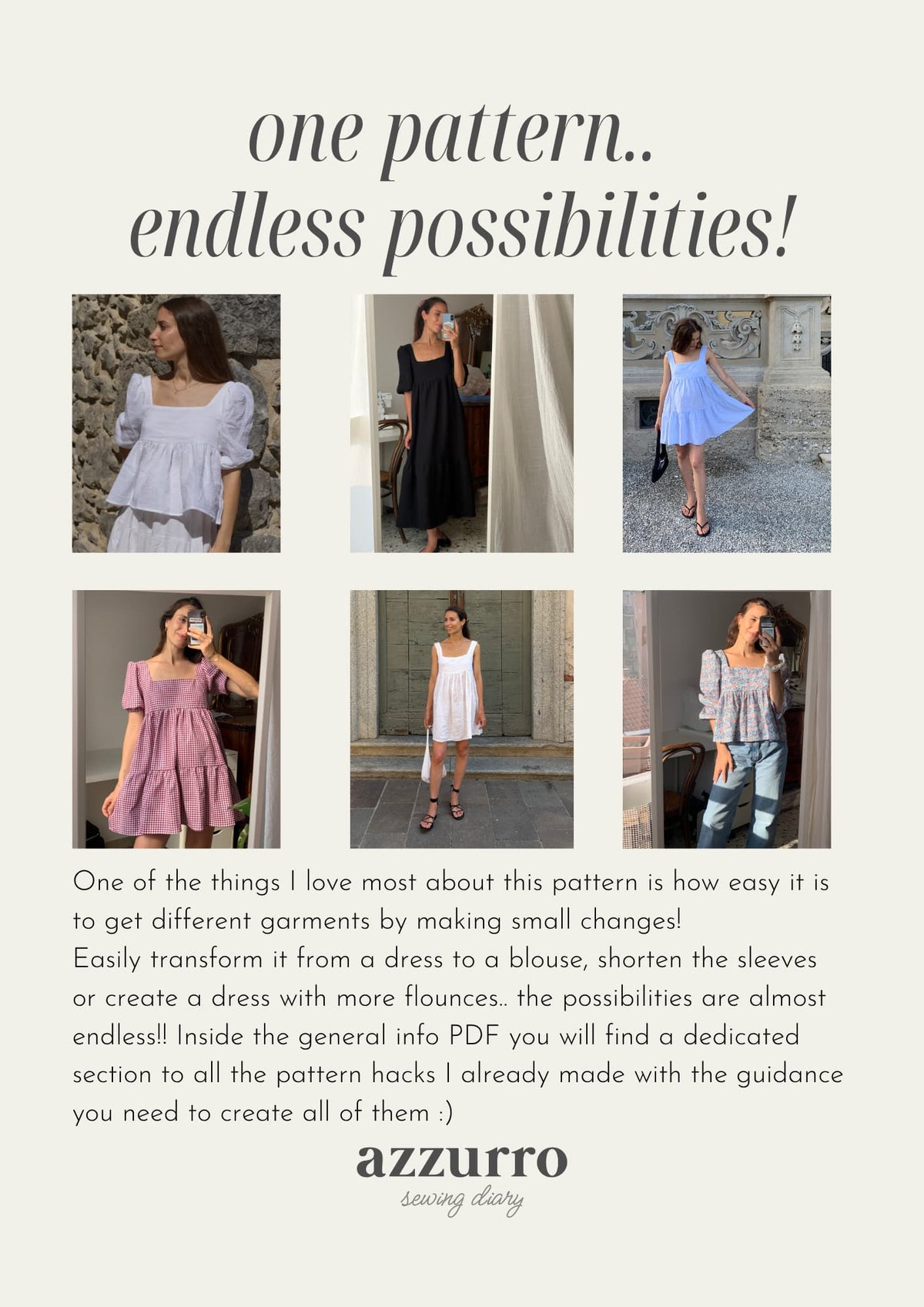 Matilde Dress Digital Sewing Pattern